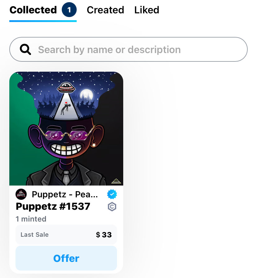 It’s always a pleasure to see new faces joining the space <a href="/cryptocomnft/">Crypto.com NFT</a> 

Even better when their first NFT ever is a <a href="/PuppetzART/">PuppetZ.CDC🎭</a> 😎

Welcome to the family #CROfam