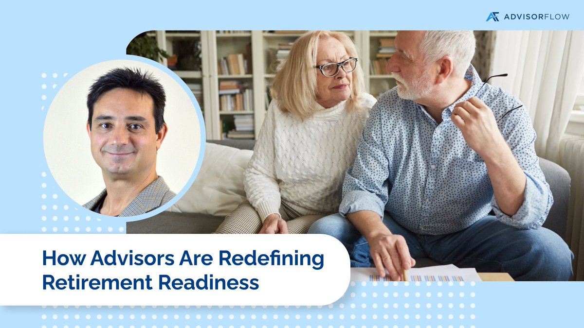 AdvisorFlow's tweet image. 💡 #RetirementPlanning isn’t just about financial freedom; it’s about purpose.

Advisor @robertlaura saw that even wealthy clients can struggle after retiring.

As shared by @s_chan4 for @advisorca, understand why purpose matters beyond the portfolio: bit.ly/3KPA3U0