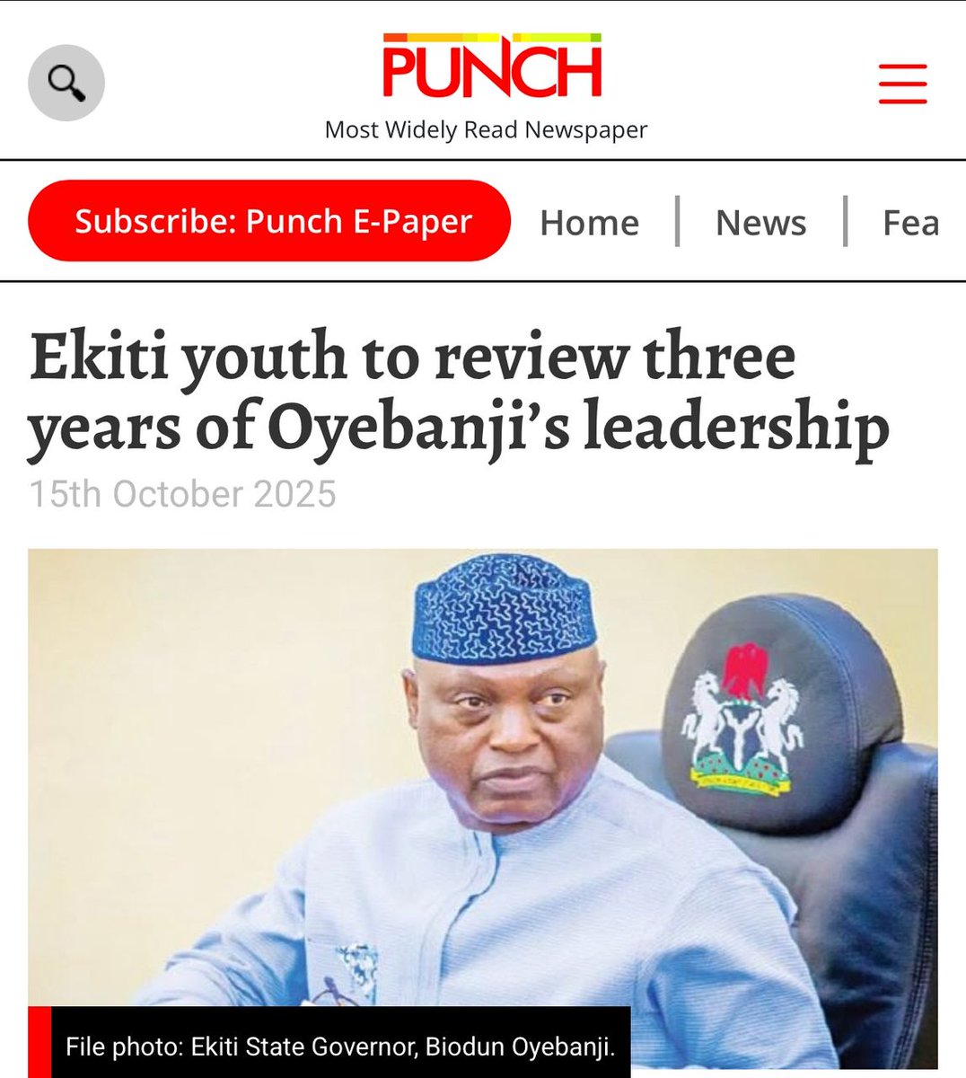 Chairmo21's tweet photo. A round-table for 100 young leaders is fine — but what about 500,000 unemployed young minds in Ekiti?
#BeyondThePanel https://t.co/EWL8sYZnt7