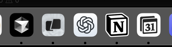 Please make black/white icon, so I get even more confused