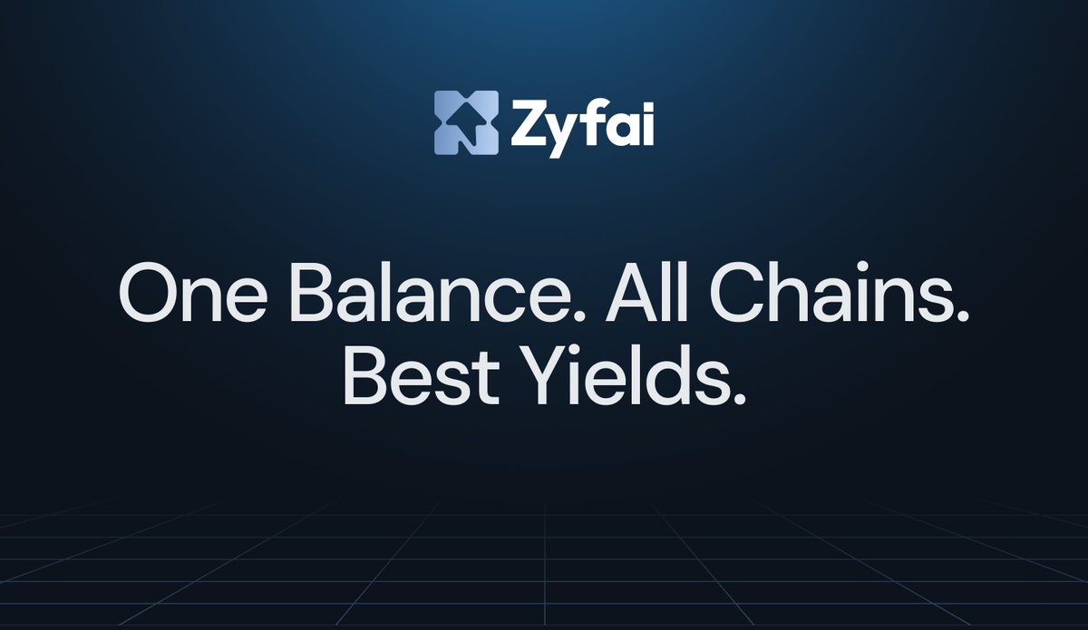 ZyfAI_'s tweet image. One Balance. All Chains. Best Yields.

ZyFAI Yield Agents can now rebalance funds across chains autonomously, moving capital wherever the yield is highest.

Closed beta launches with @base and @arbitrum as the first supported chains.

Here's how it works (and how to join)🧵👇