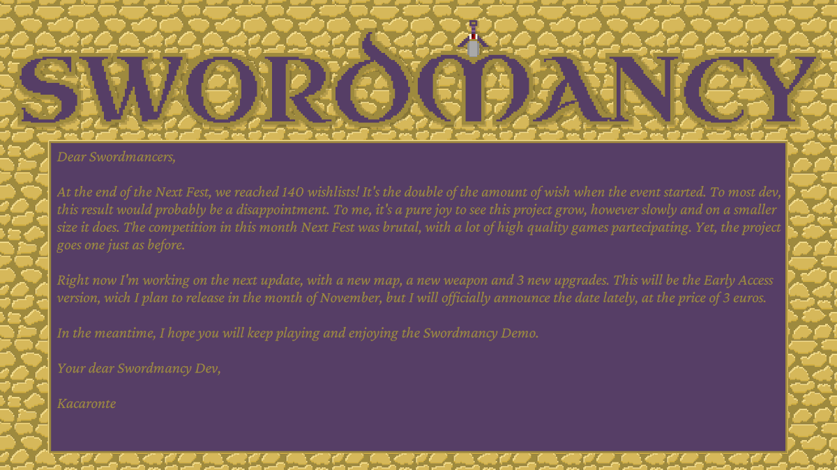 Swordmancy - Out Now in Early Access! tweet media