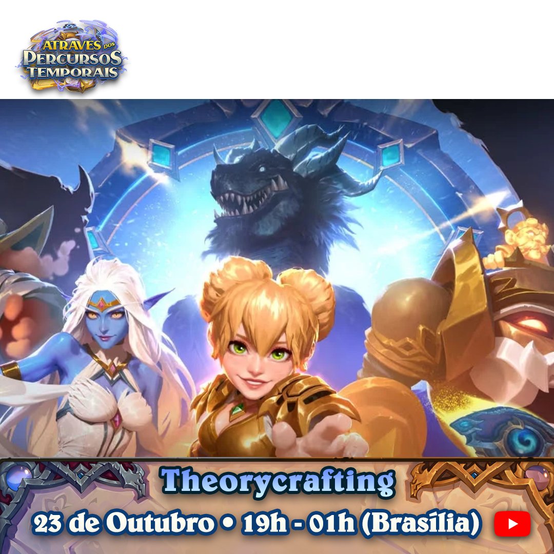 Live de theorycrafting com acesso antecipado aos cards da nova expansão do Hearthstone!Live no dia 23-10-25  com sorteios pra comunidade .  Obrigado a todos os envolvidos por esse momento!!!tmj
<a href="/PlayHSBrasil/">Hearthstone 🇧🇷</a> 
<a href="/Hearthstonebr/">Hearthstone Brasil</a>
<a href="/_daycris_/">Day</a>