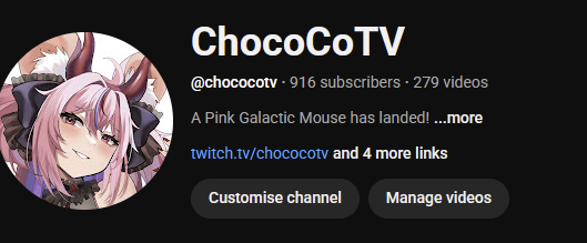 ChocoCoTV 🐭 Mouse Vtuber tweet media