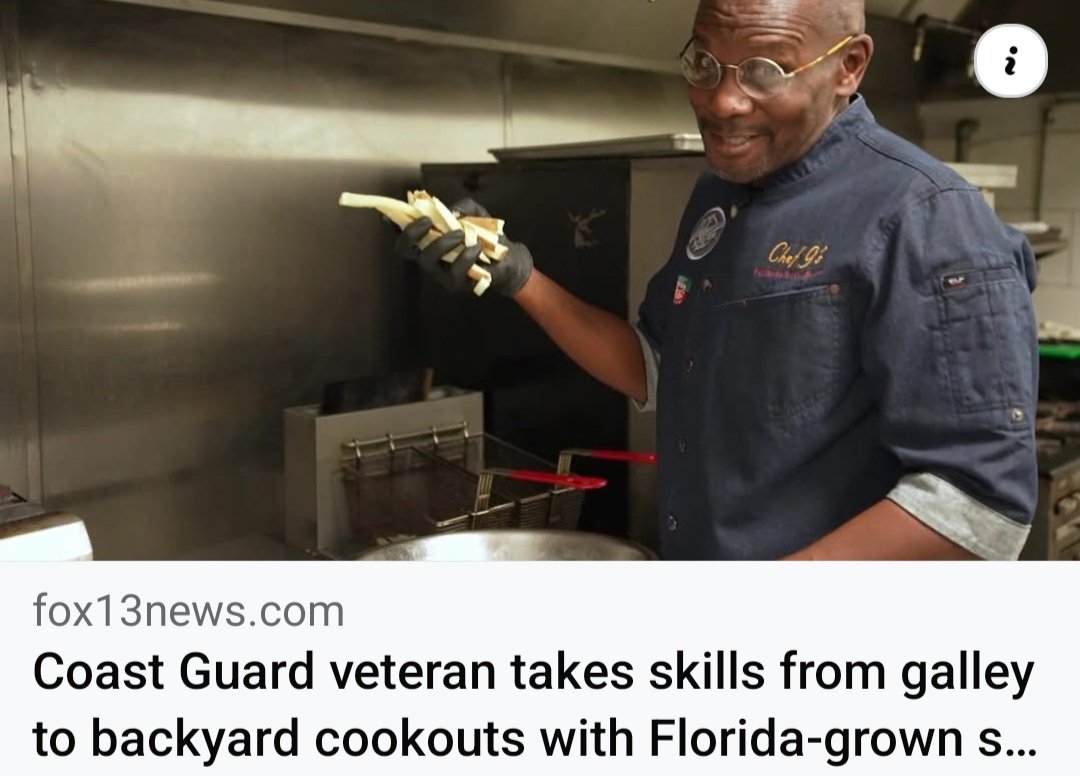 Meet the veteran behind Chef G's Florida BarBQ Sauces! Thank you.  FloridaBbqSauce.com ⬇️⬇️⬇️

fox13news.com/news/coast-gua…