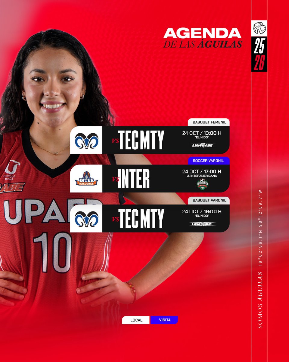 Viernes de pintar #ElNido de rojo. 🟥🔥 
¡Vamos, UPAEP! 

#SomosÁguilas