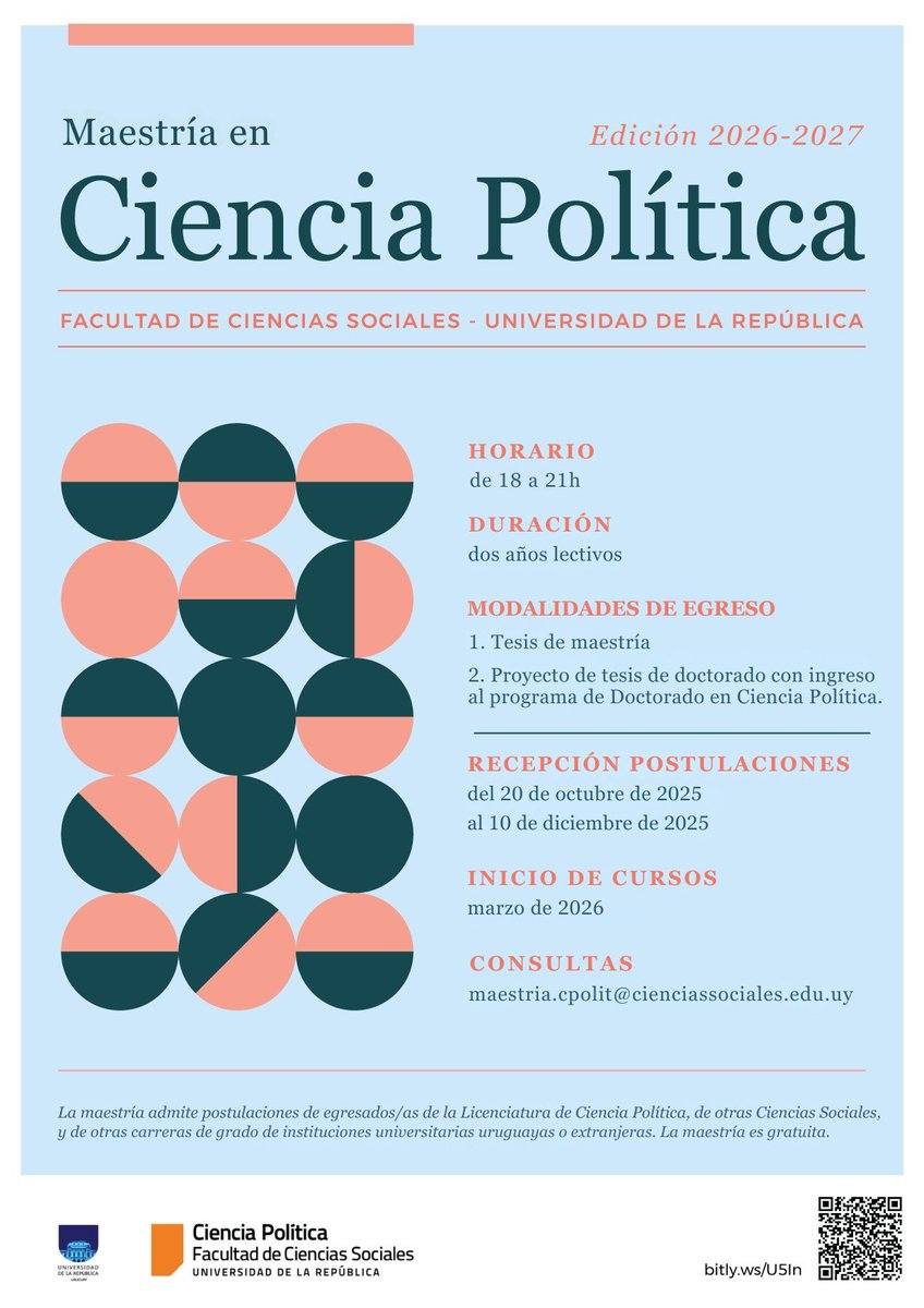 Ciencia Política UdelaR tweet media