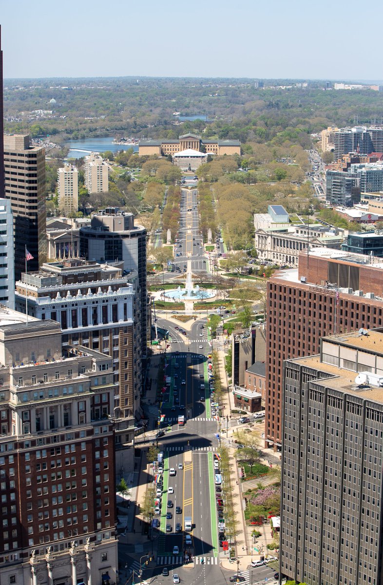 Philly looks good from up here.📸