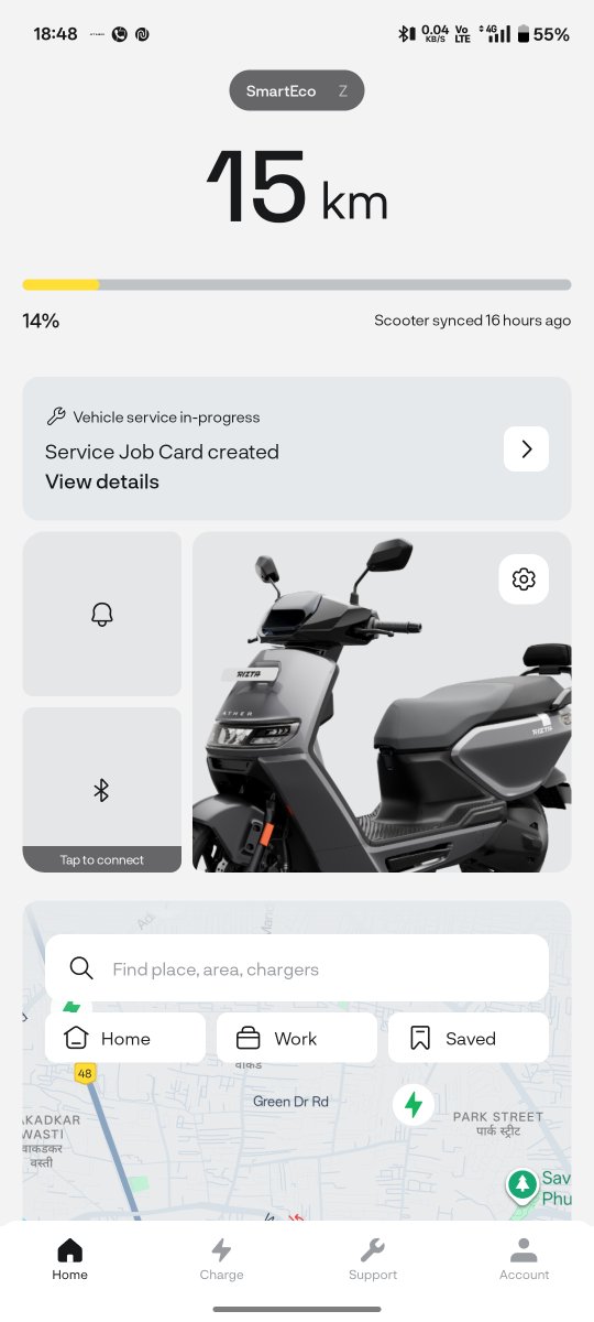 Aaakash_9's tweet image. The same issue they claimed never existed is showing up again after my compensation claim was rejected. 
@tarunsmehta, are you still holding your silence after all these.
@AtherEnergy  don’t comment “we don’t stand behind experiences like this.” You do.
#atherrizta  #evproblems