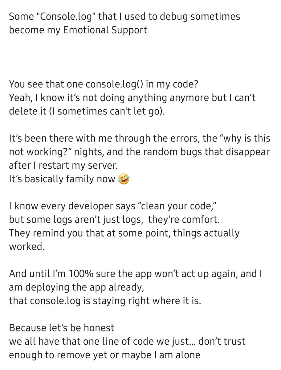 xanrita's tweet image. On another episode of my journey as a developer, we are building for real problems.
#viral #developer #programminglanguages #JavaScript #code #coding #journey