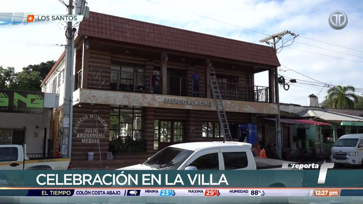 En Los Santos todo está preparado para la celebración de los 204 años del primer grito de independencia que tuvo lugar en La Villa.
