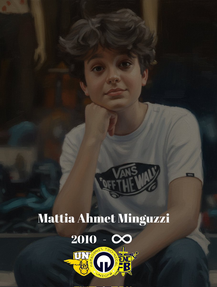 Seni hiçbir zaman unutmayacağız, unutturmayacağız.

#AhmetMinguzzi
#UNIGFB