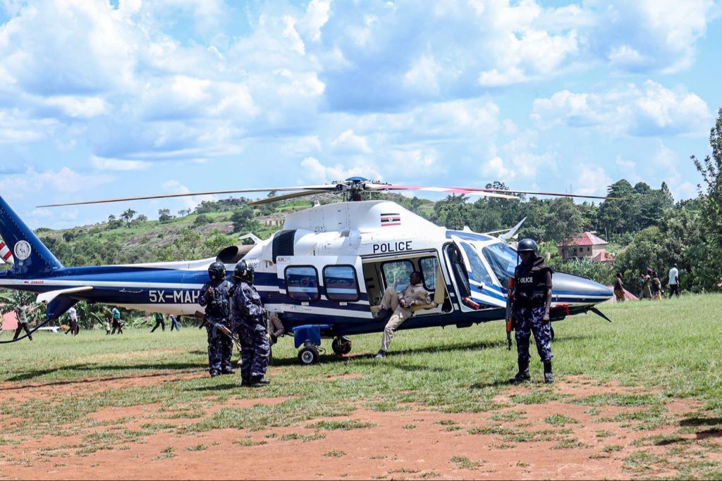 What is this helicopter used for under normal circumstances? How often do you see or encounter it?