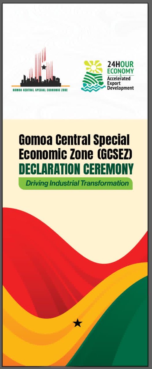 AkuapemMoroni's tweet image. To our visionary leaders, thank you for making GCSEZ a reality. Let’s keep pushing for a brighter Ghana! 🇬🇭 #GomoaCentralSEZ