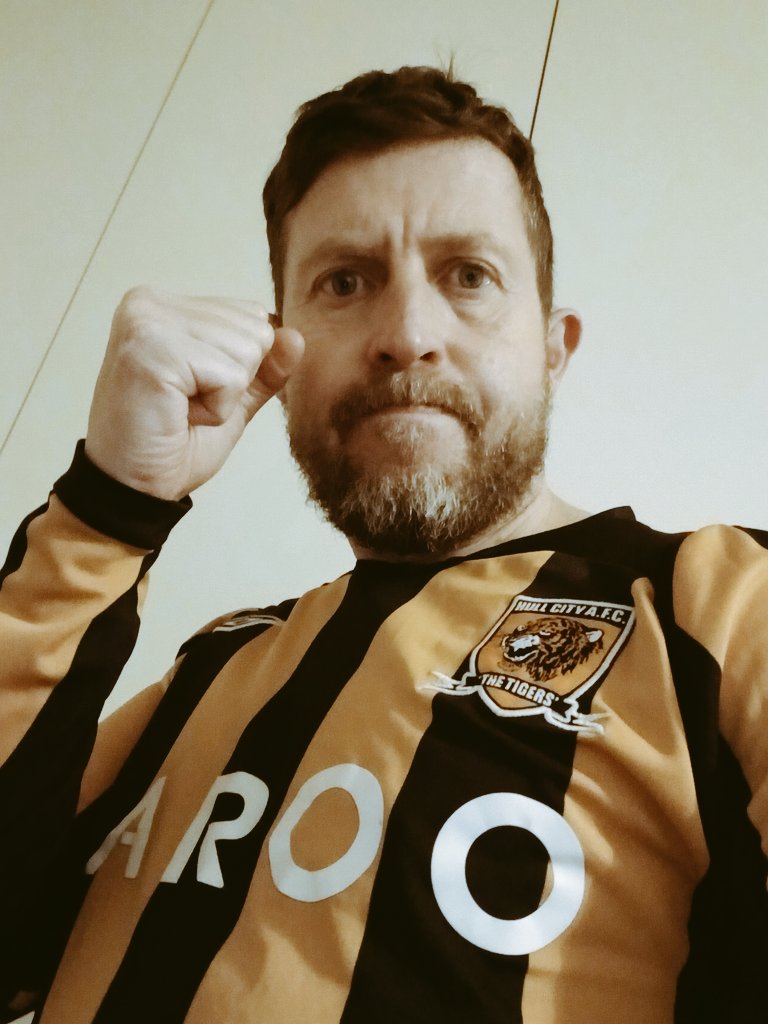 Tonight's #shirtchoice for #hcafc Come on City, big win please #UTT 🐯