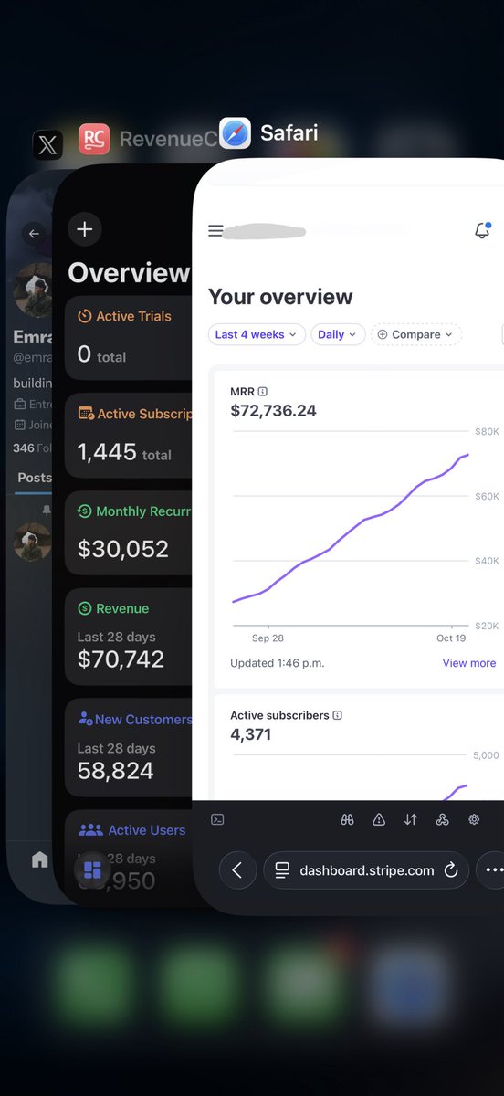 emranbehroz's tweet image. $100,000 mrr ✅
21 years old
first ever saas
4-person team
all the late nights, failed businesses and sacrifices made is finally starting to pay off
thank you god