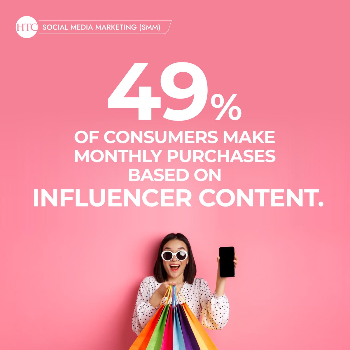 HTCWebSolutions's tweet image. Influencers aren’t just trendsetters, they’re driving sales! Are you tapping into the power of influencer marketing? 📣 #SocialMediaMarketing #InfluencerImpact