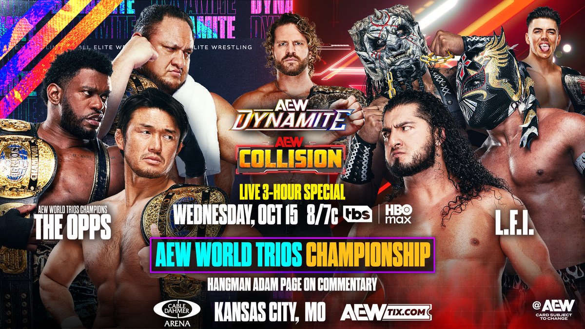 نشوف
 #AEWDynamite/#AEWCollision