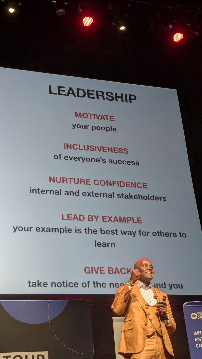 Wes Hall's best takeaways.
#StartupCanadaTour, Mississauga