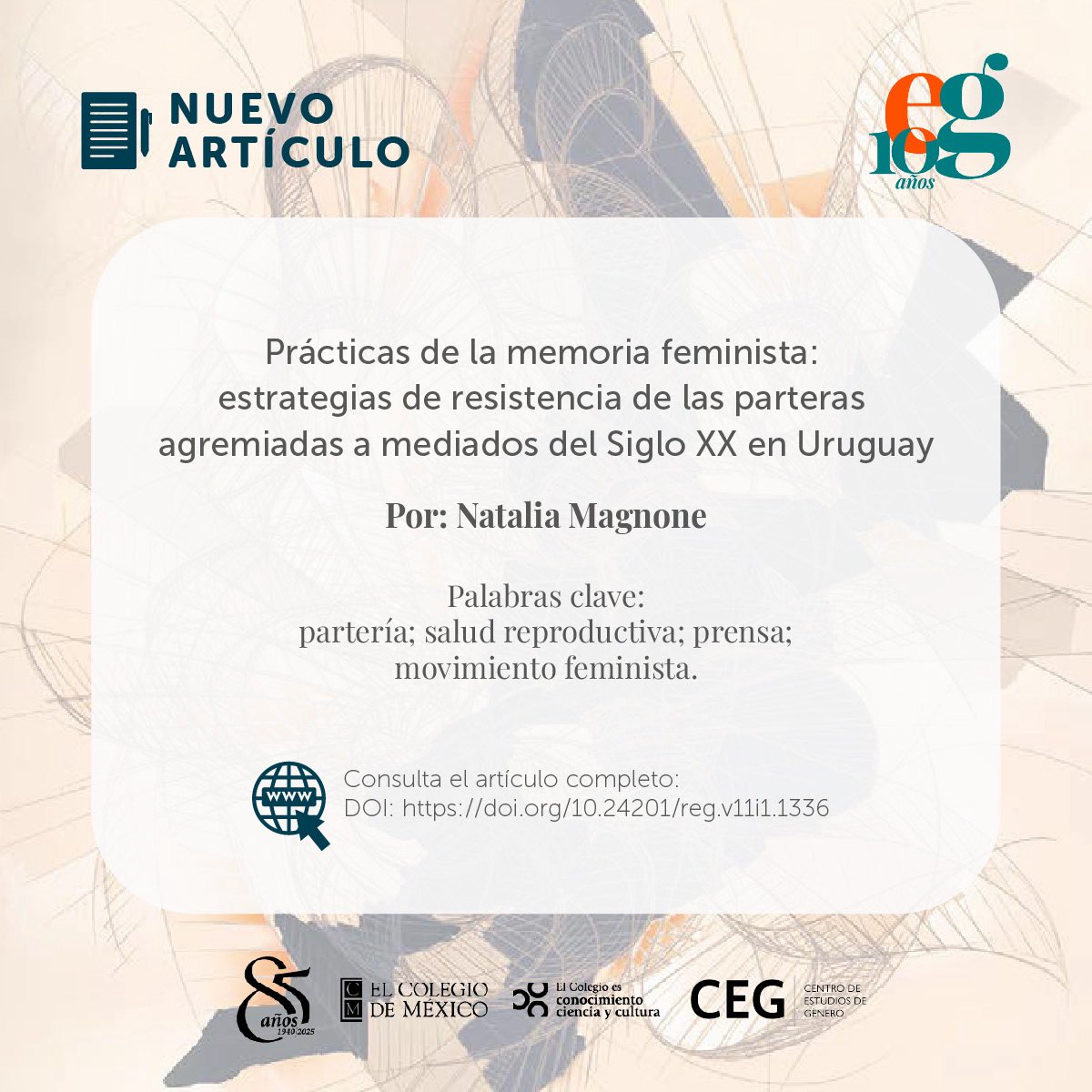 Revista Estudios de Género tweet media