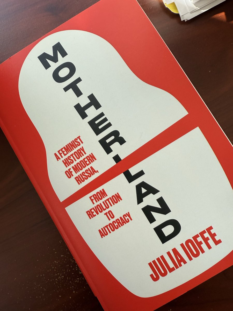 . <a href="/juliaioffe/">Julia Ioffe</a> s MOTHERLAND is the No 1 bestseller on Russian politics today on Amazon. Anyone interested in understanding Russia today has to read this book, out today!