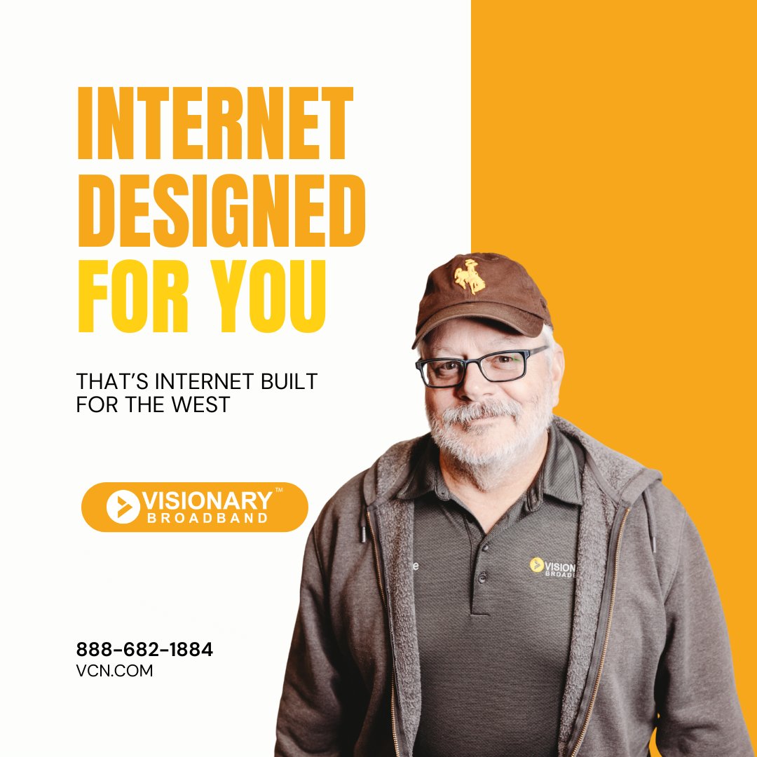 visionaryyeah's tweet photo. Internet designed to fit your needs. ⚡ Check availability and get connected today! #smartinternet #fastandreliable #connectedlife #localconnection https://t.co/lfGiyH5naI