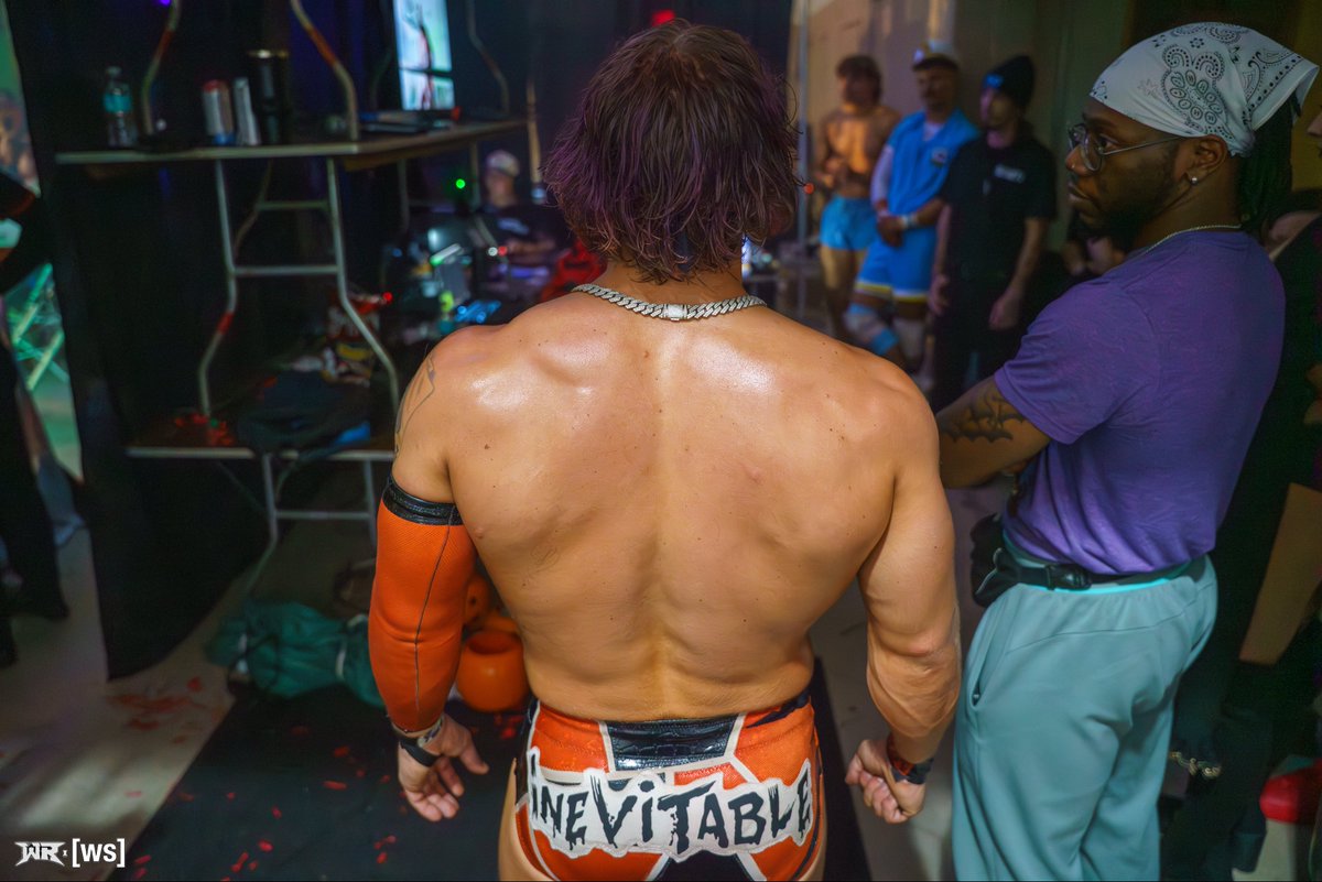 The_Ace_Austin's tweet photo. Fire pics.. no, actually. 🔥🃏♠️

📍: @PWRevolver 
📸: @workXshoot 

#INEVITABLE https://t.co/cuzDRDVMEB