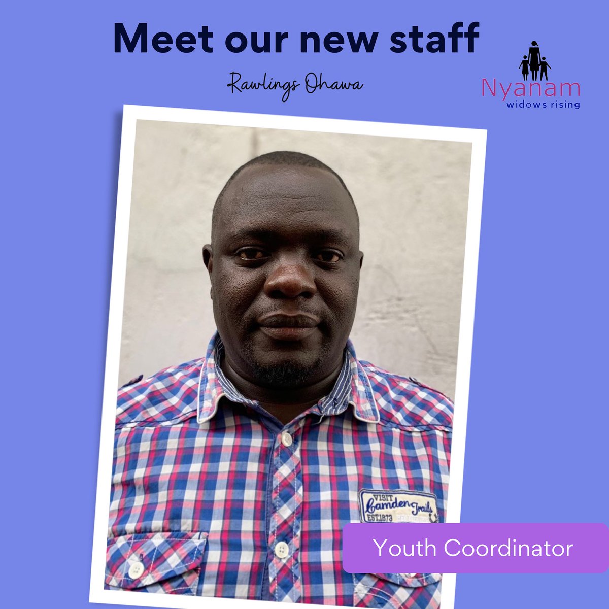 New staff alert! 🎉 Meet Rawlings Ohawa, our new Youth Coordinator! 

He brings over 10 years of experience in youth engagement, child protection, and family counseling. His wealth of skills will ensure our programs with widows' children succeed. 

Rawlings, Karibu Nyanam!