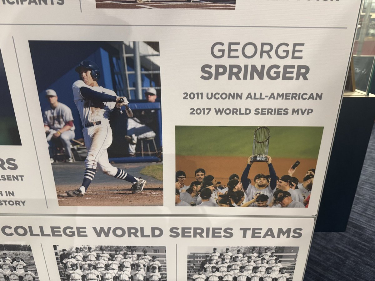 mikeenr's tweet image. Always something to update at the Donnelly Husky Heritage Sports Museum…let us know if you would like a tour! @UConnBSB @UConnHuskies @BlueJays