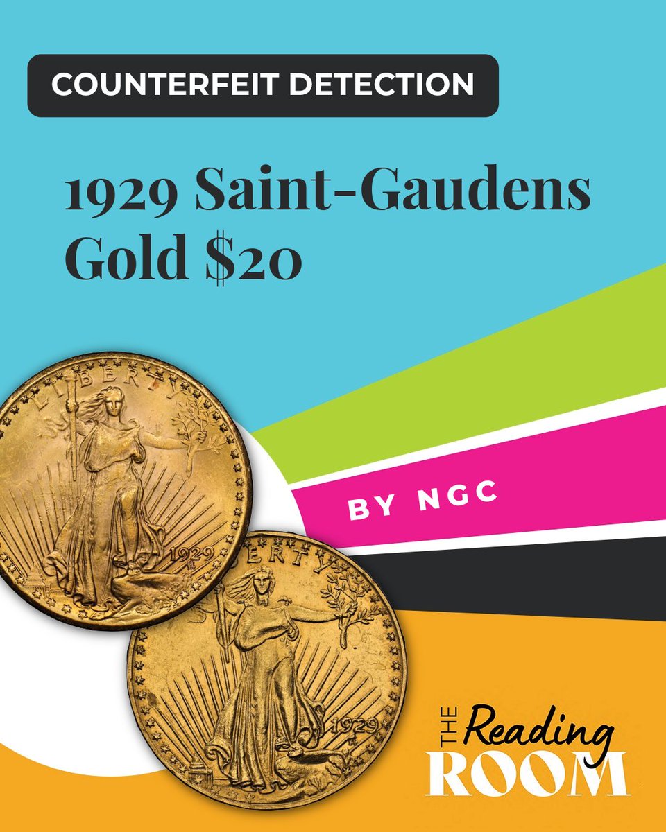 ANACoins's tweet image. Something’s not right about this 1929 Saint-Gaudens $20 Gold Coin…Can you spot the giveaway? Learn how experts at @NGCcoin uncovered this intriguing counterfeit.
👉 bit.ly/3L1V8dZ
#CoinCollecting #CounterfeitDetection #SaintGaudens #GoldCoins #Numismatics