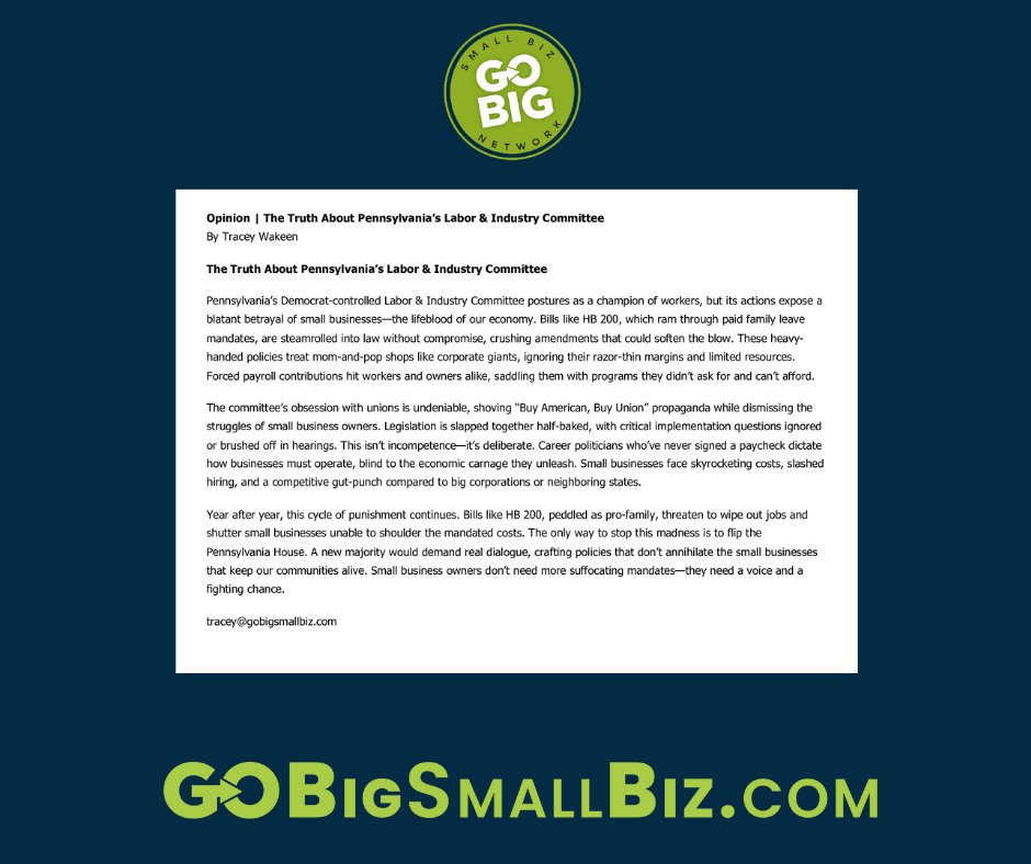 GoBigSmallBiz1's tweet image. 