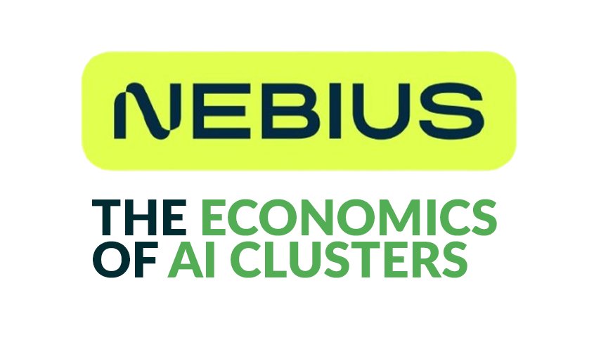 mvcinvesting's tweet image. $NBIS just released a whitepaper on "The Economics of AI Clusters." 🧐
This paper is a clear breakdown of what actually drives the cost structure of foundation model training, and how $NBIS' vertically integrated AI cloud architecture is designed to make that process…