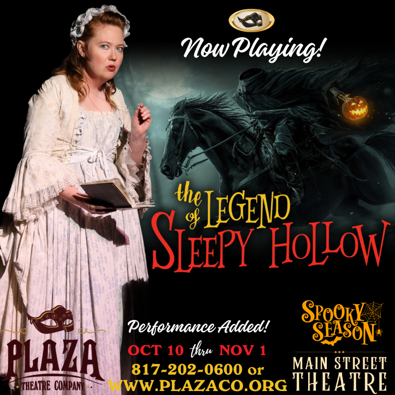 PlazaCo's tweet photo. Sleepy Hollow continues its haunting run and Final weekend for Emma - https://t.co/mmobaGYpzX https://t.co/62HBzrew9H