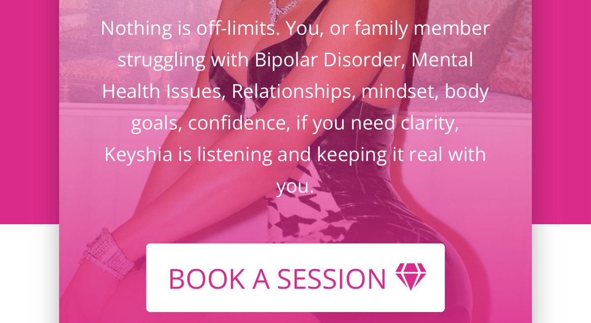 SagittariusNik's tweet image. why am I hearing that @KeyshiaKaoir is charging people $525 to “consult” on mental health issues?? she is not licensed or qualified to speak on mental illness — this is dangerous and irresponsible. mental health support requires real credentials. Report her.