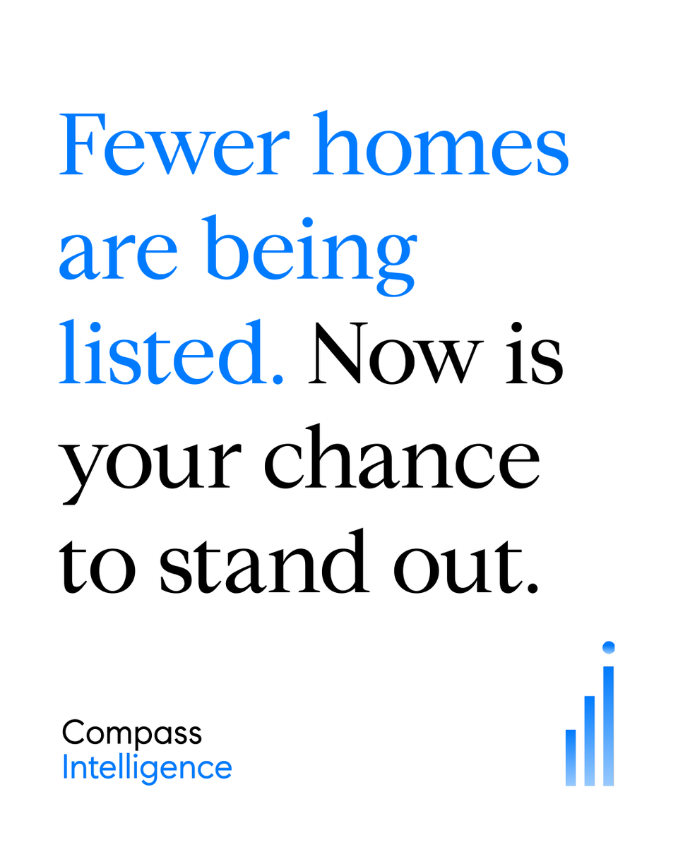 HintonHomeTeam's tweet image. 📉 Has 2025 hit peak inventory? With fewer homes listed than 2024, sellers who list today face less competition + more visibility. Let’s position your home for success with Compass’ 3-Phased Marketing Strategy. 🏡 #HintonHomeTeam #CompassHouston
