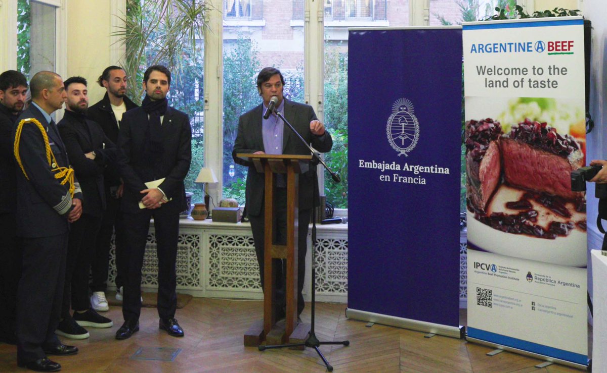 El Instituto de Promoción de la Carne Vacuna Argentina (IPCVA) y la Embajada Argentina en Francia organizaron el pasado 16 de octubre un “Argentine Beef Day” en la capital francesa, un evento que convocó a importadores, distribuidores y referentes del sector de la restauración,