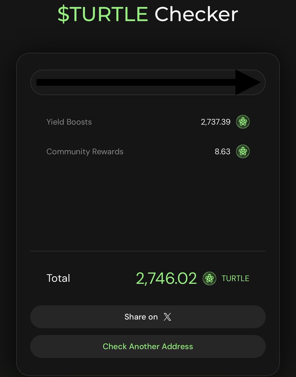 Checket TURTLE - Podobno za linea - app.turtle.xyz/claims

Łapiecie się na coś?