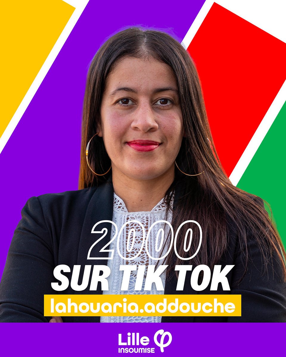 🎉 Vous êtes désormais 2000 à me suivre sur Tik Tok !

Merci pour tout votre soutien ! 

📱N’hésitez pas à vous abonner : tiktok.com/@lahouaria.add…