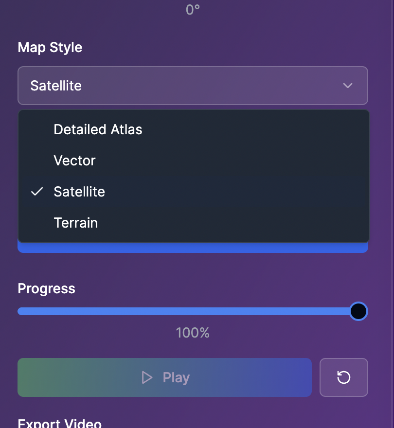 MapGeneratorApp's tweet photo. Did you know that https://t.co/0PZUs4nje1 offers 4 map styles? Choose the one that best fits your needs! https://t.co/uRjq69KZbb
