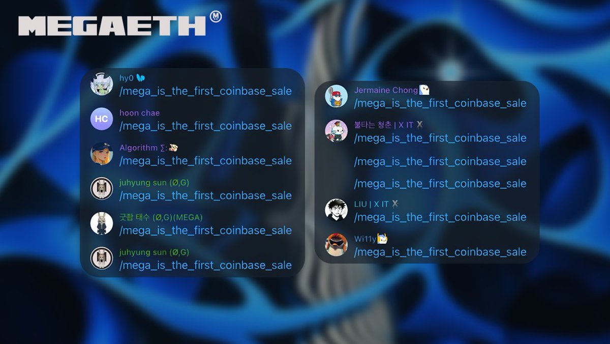 0xarshia's tweet image. /mega_is_the_first_coinbase_sale

MEGA:
Make Ethereum Great Again ✖️
Make Everything Great Again ✔️