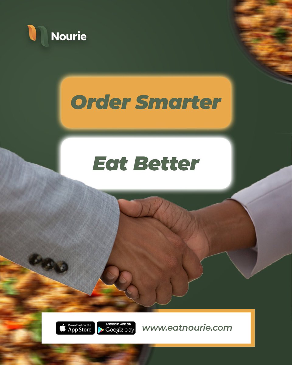 EatNourie's tweet photo. Healthy, affordable meals delivered right when you need them.
From pre-orders to quick deliveries!
#AbujaTwitterCommunity #FoodDelivery https://t.co/hzfyNmePQO