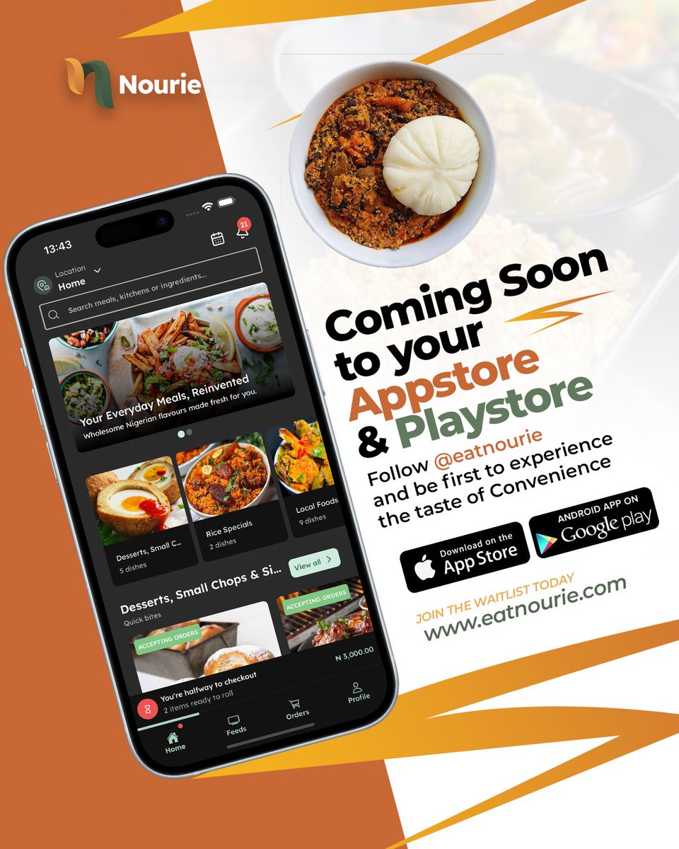 EatNourie's tweet photo. Healthy, affordable meals delivered right when you need them.
From pre-orders to quick deliveries!
#AbujaTwitterCommunity #FoodDelivery https://t.co/hzfyNmePQO