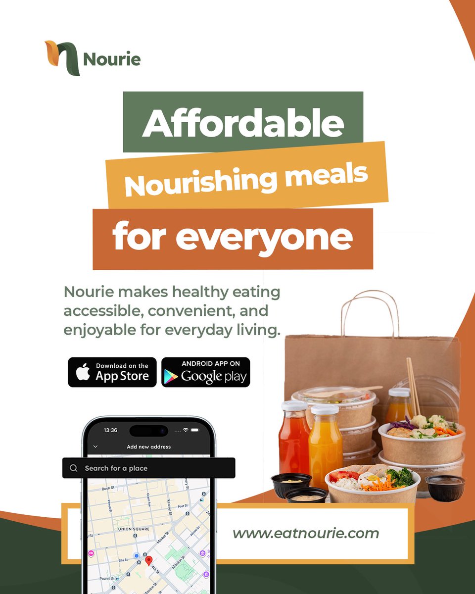 EatNourie's tweet photo. Healthy, affordable meals delivered right when you need them.
From pre-orders to quick deliveries!
#AbujaTwitterCommunity #FoodDelivery https://t.co/hzfyNmePQO