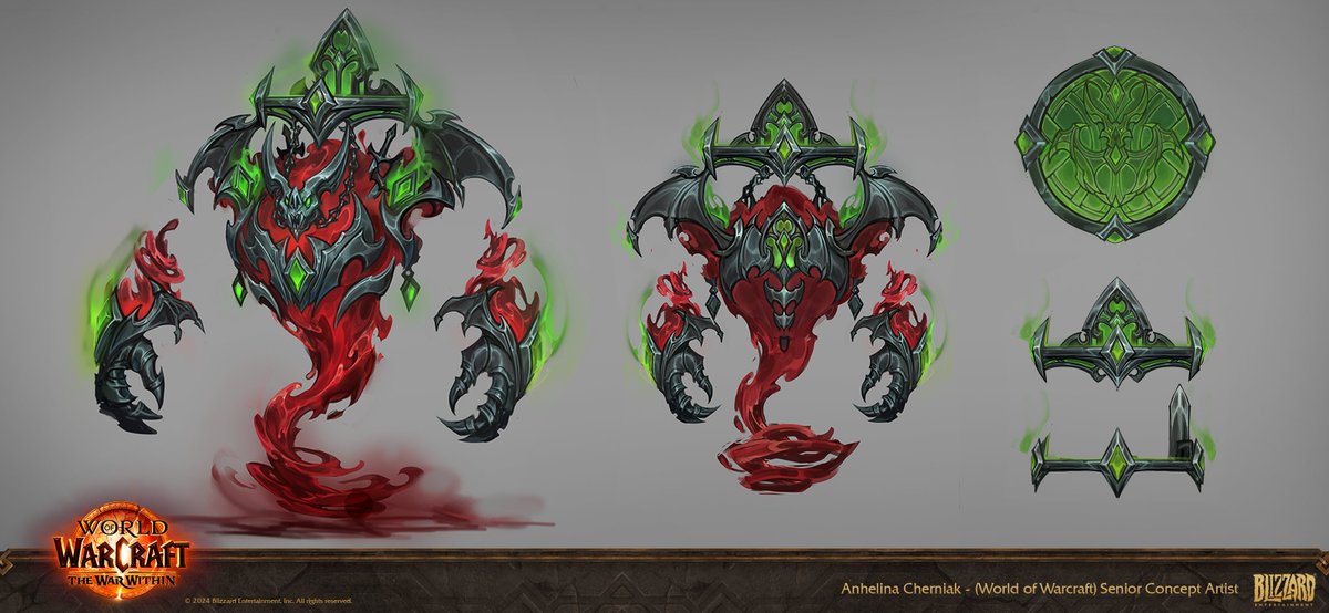 My Lana'thel inspired Crimson Court mount concept for <a href="/Warcraft/">World of Warcraft</a>