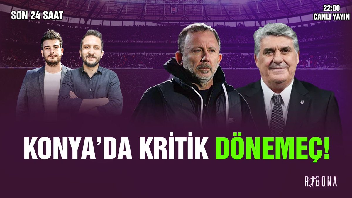 🦅 Beşiktaş, Konya’ya eksik gidiyor!

💥 Erteleme maçı öncesinde takımda son durum!

🗣️ Başkan Serdal Adalı’nın açıklamaları!

⁉️ Beşiktaş’ta neler oluyor? 

⏰ 22:00 | CANLI YAYIN

🎙️ <a href="/sahinogluogun/">Ogün Şahinoğlu</a> &amp; <a href="/sekmorova/">Serkan Morova</a> 

📺 ytbe.app/go/VIHm95TF