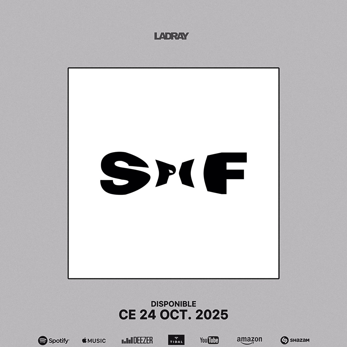 Ladray_Officiel's tweet photo. Mon nouveau son "SPIF" disponible partout ce VENDREDI à 18H48
#rap #musique #ladray #spif #newmusic https://t.co/JDZkTjB1Qg