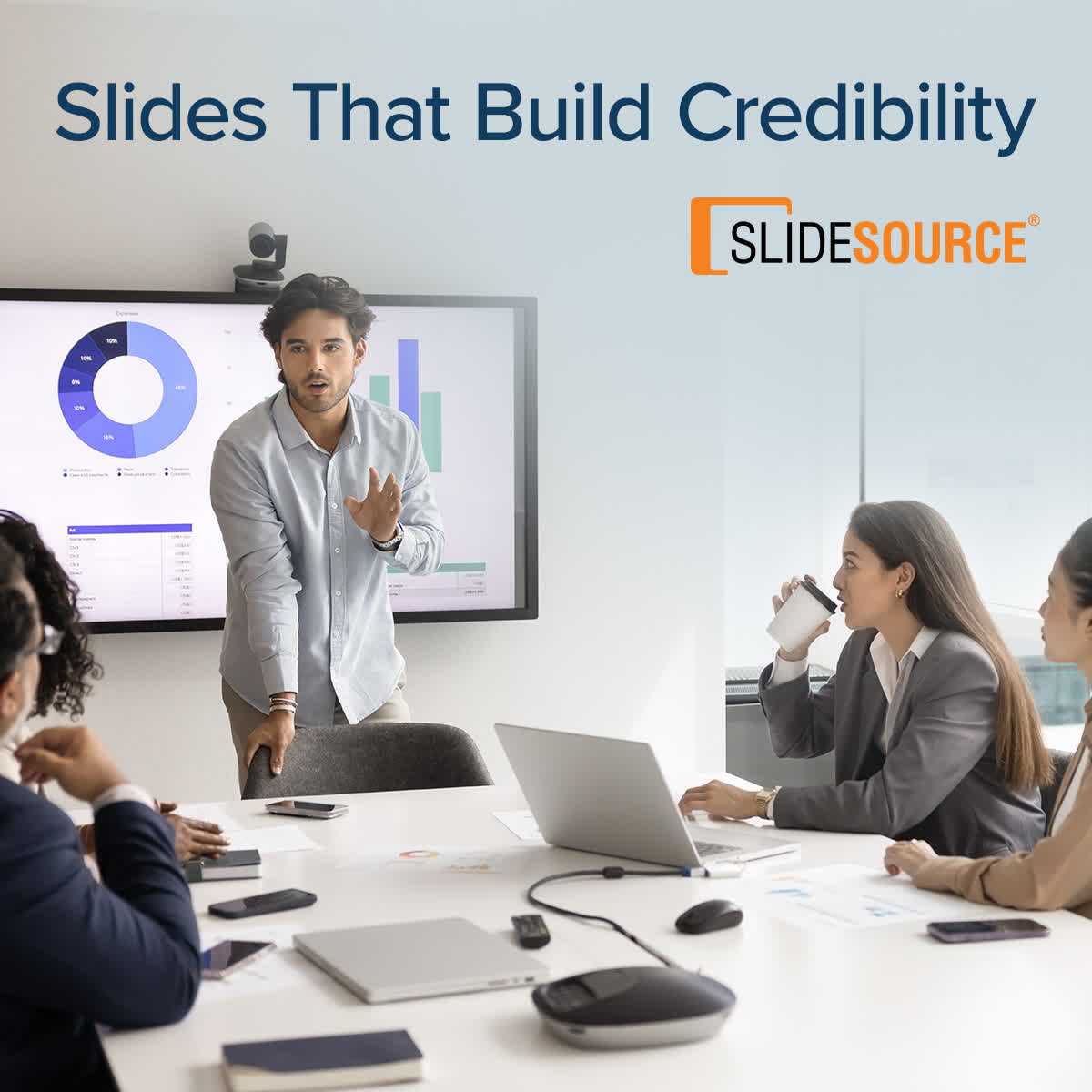 SlideSource's tweet image. Cluttered, inconsistent decks cost credibility. From medical affairs engagements to investor pitches, turn complex content into decision-ready slides—story, data viz, compliance, templates.  Book a call: bit.ly/42Mopzu #PresentationDesign