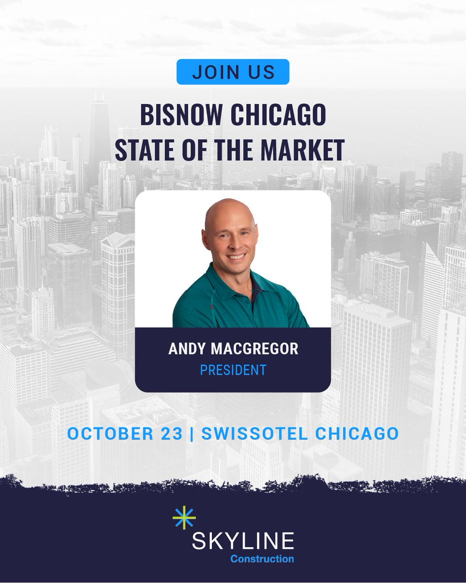 We're proud to be the presenting sponsor of Bisnow’s Chicago State of the Market on 10/23.

The event will feature key insights on development trends, capital markets, and what’s ahead for the Chicago business community.

Learn more: na2.hubs.ly/H01JnZg0