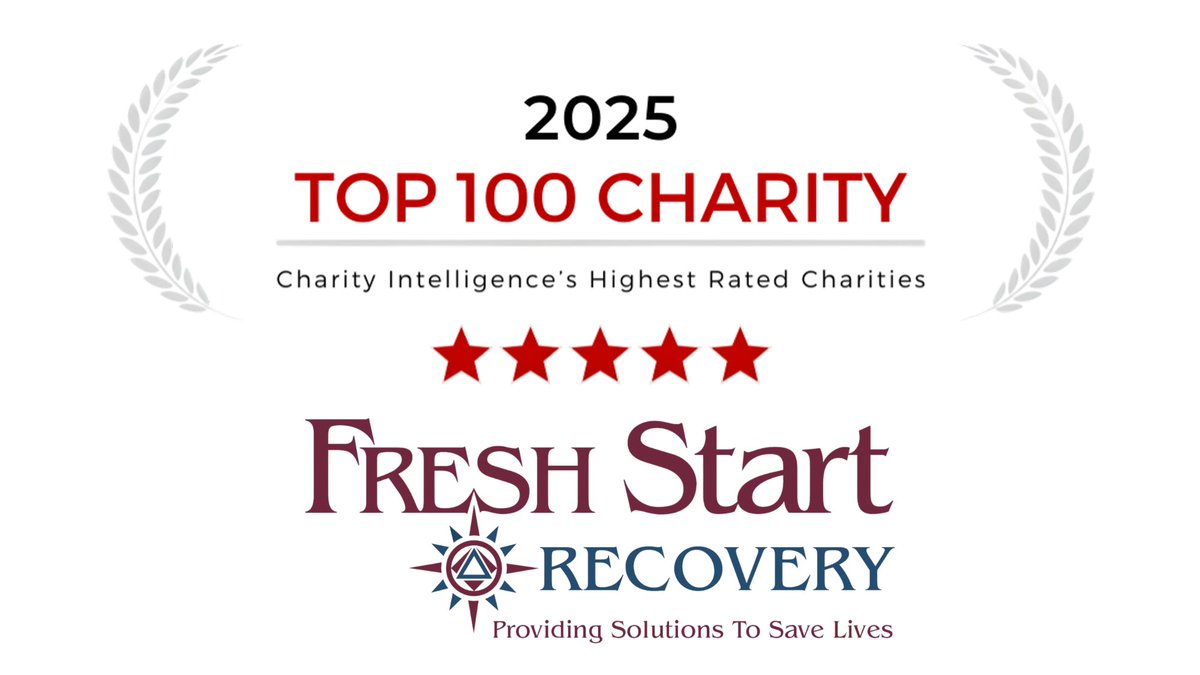 FreshStartRC's tweet image. We’re proud to share that Charity Intelligence Canada has once again recognized Fresh Start Recovery as a 5-star Top 100 Rated Charity. To see the full list or learn more about Charity Intelligence. Click the link: charityintelligence.ca/charity-profil…
#FreshStart #RecoveryCommunity #Addiction