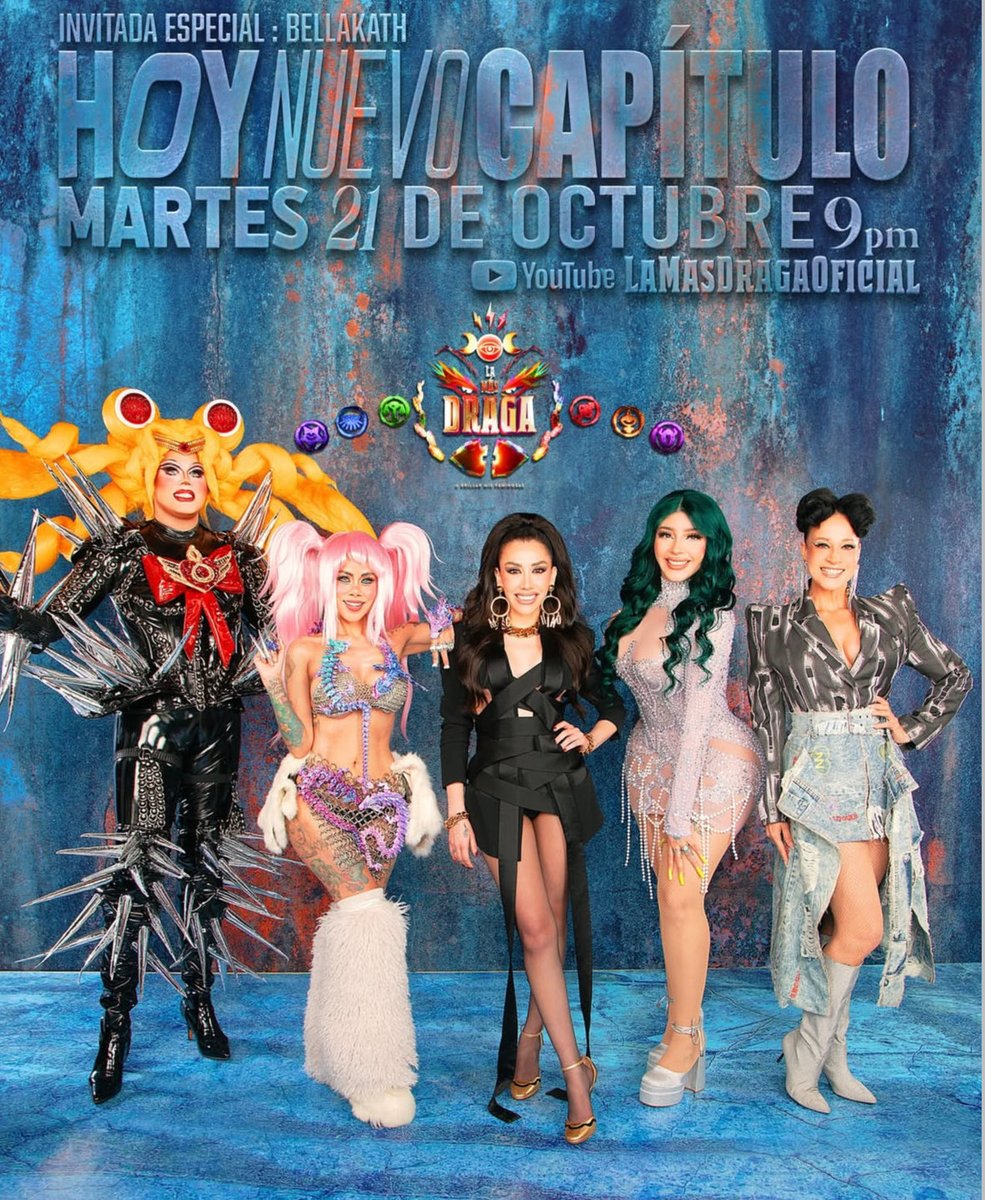 La más dura la number one! Jajaja martes de feminacas, amo aquí! 💛✨ #LaMasDraga7 #LMD7 #bellakath